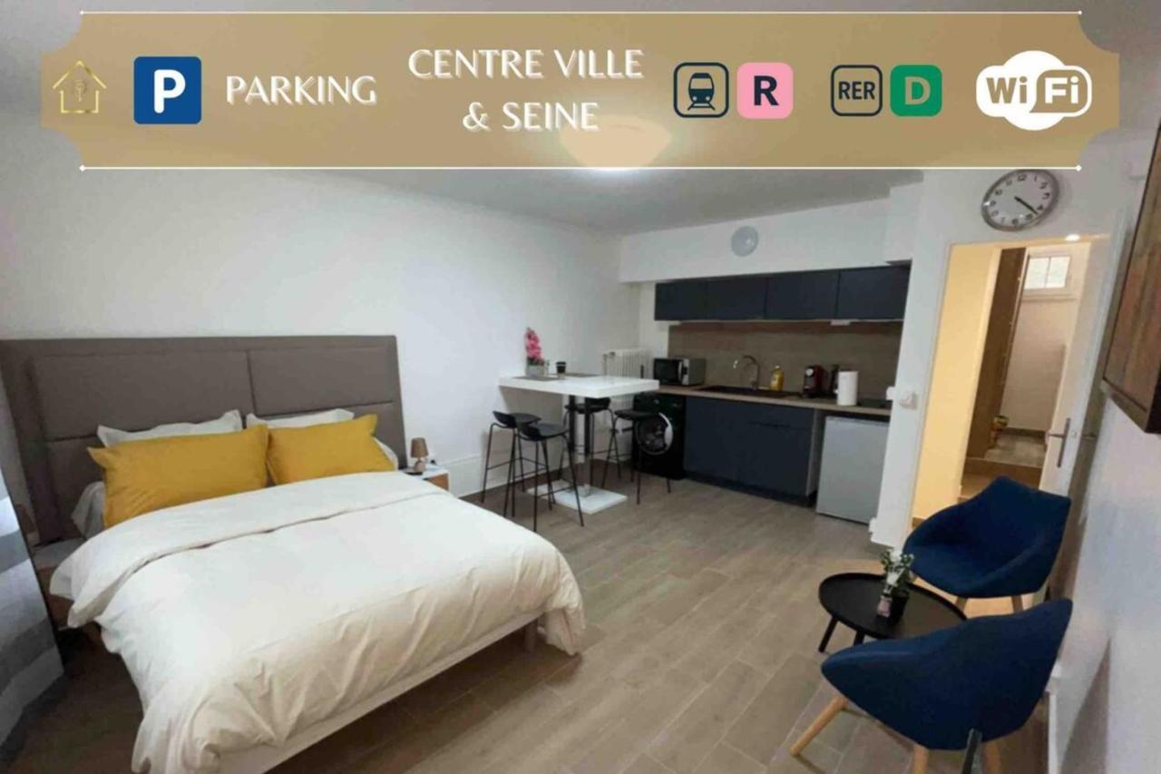 Sejour A Melun Appart'Hotel De La Mediatheque Dış mekan fotoğraf