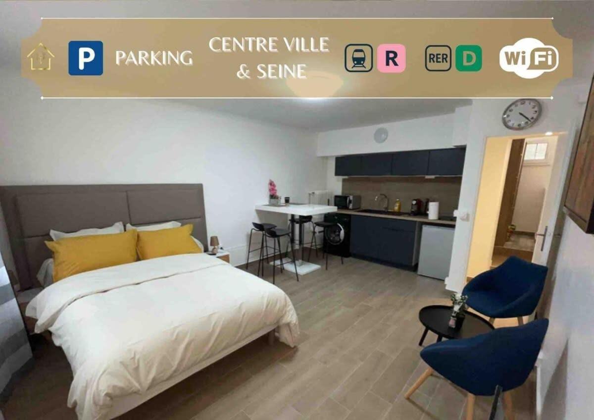 Sejour A Melun Appart'Hotel De La Mediatheque Dış mekan fotoğraf